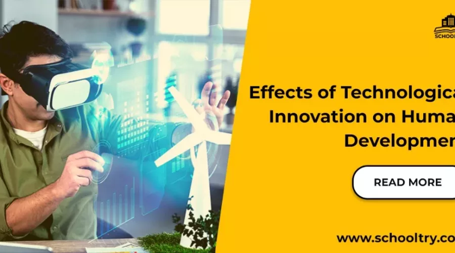 Effects of technological innovation on human development